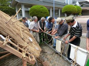 屋根葺き替え工事②