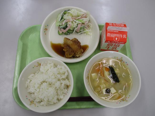 6月11日の給食画像