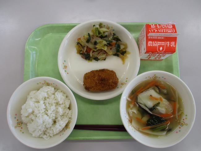 7月20日の給食画像