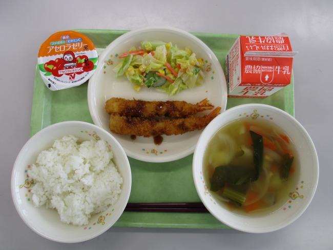 3月11日の給食画像