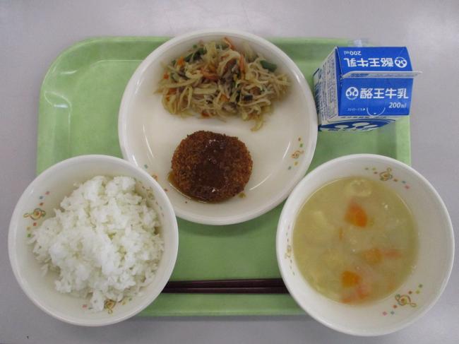 4月12日の給食画像