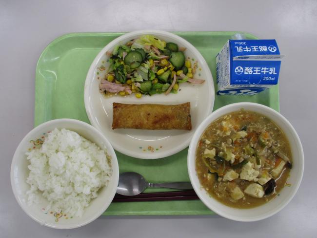 4月15日の給食画像