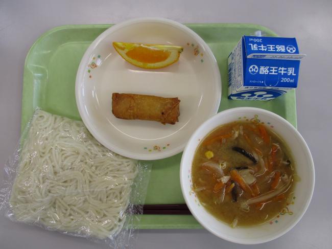 6月2日の給食画像