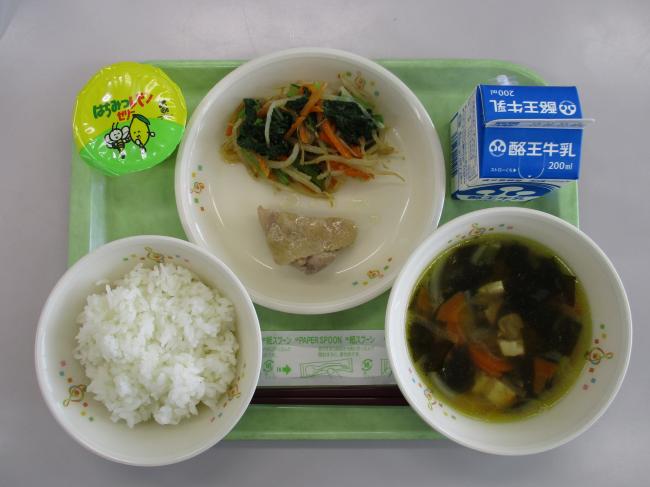 6月14日の給食画像