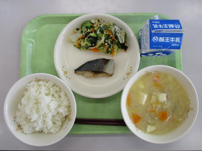 6月24日の給食画像