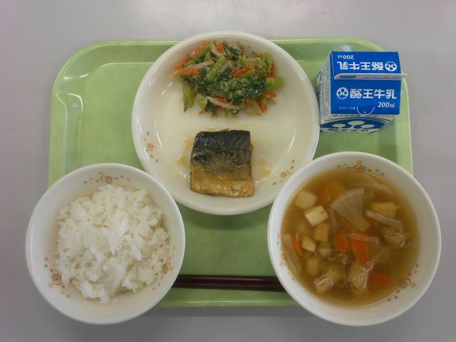 12月2日の給食画像