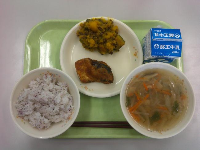 12月20日の給食画像