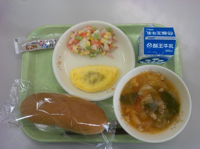 12月21日の給食画像