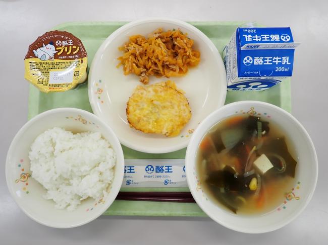 3月7日の給食画像