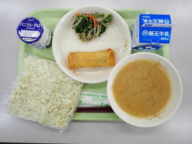 3月16日の給食画像