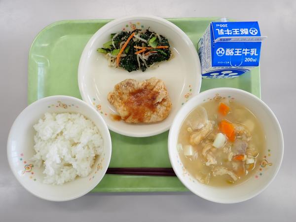 4月11日の給食画像