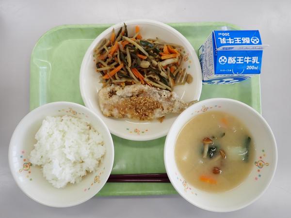 4月14日の給食画像