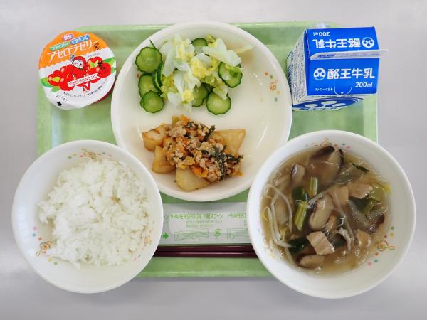 4月28日の給食画像