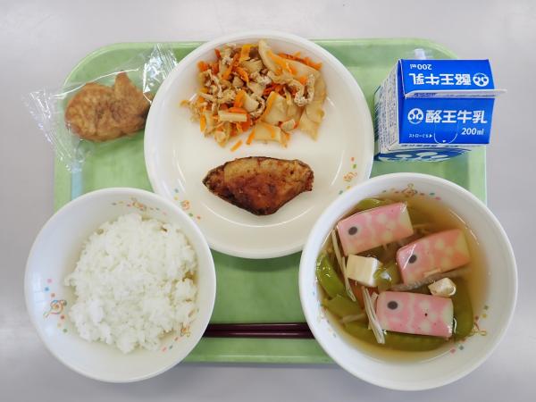 5月2日の給食画像