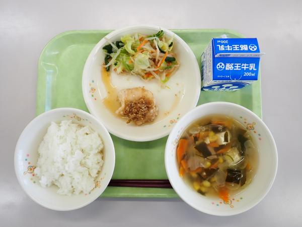 5月9日の給食画像