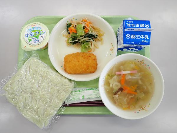 5月18日の給食画像