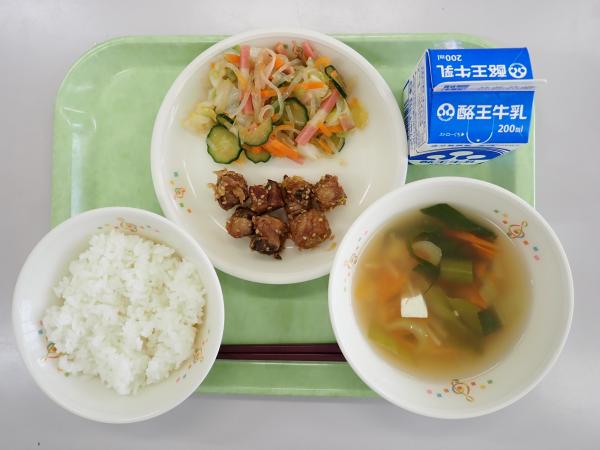 5月19日の給食画像