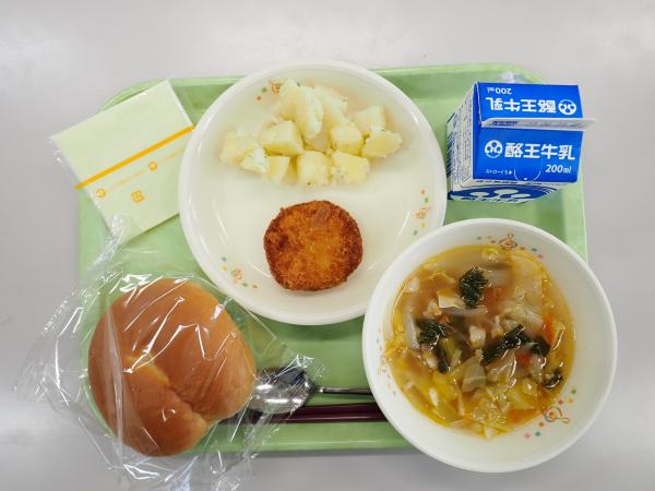 6月15日の給食画像