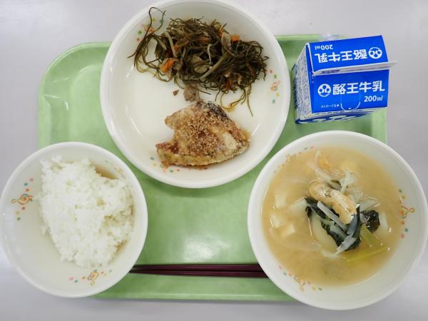 6月16日の給食画像