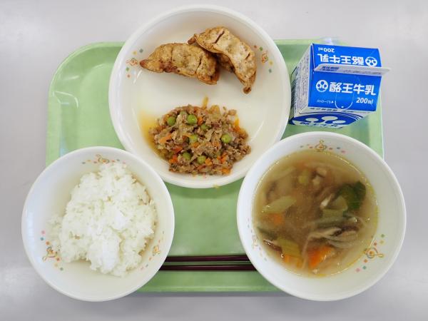 6月19日の給食画像