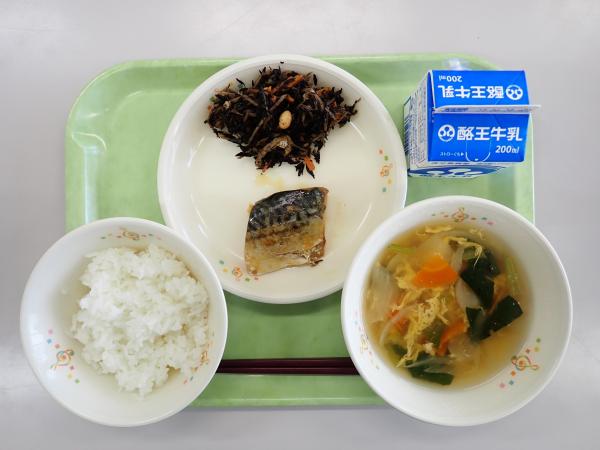 6月20日の給食画像