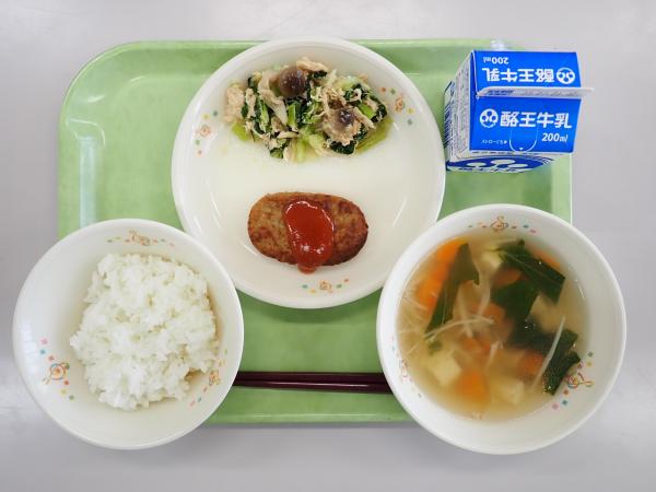 6月23日の給食画像