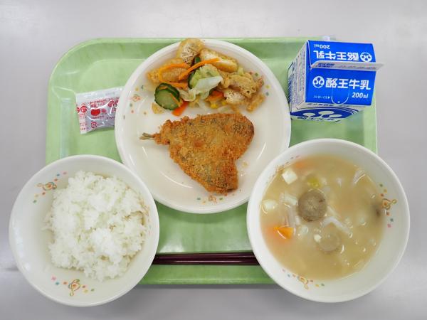 6月27日の給食画像