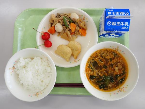 6月28日の給食画像