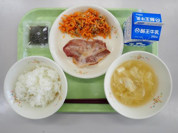 7月12日の給食画像