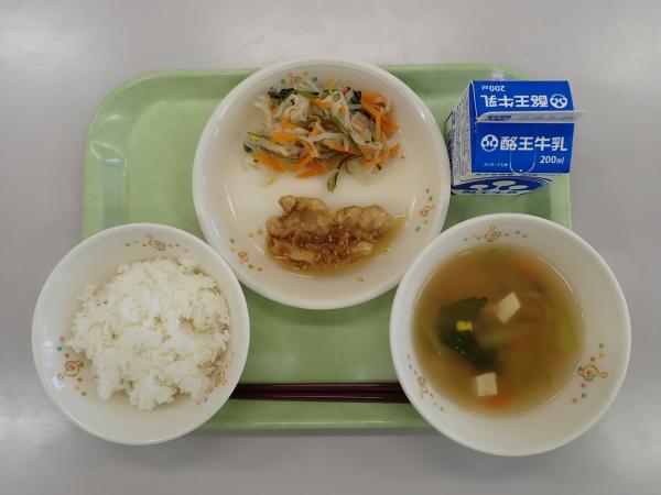 9月13日の給食