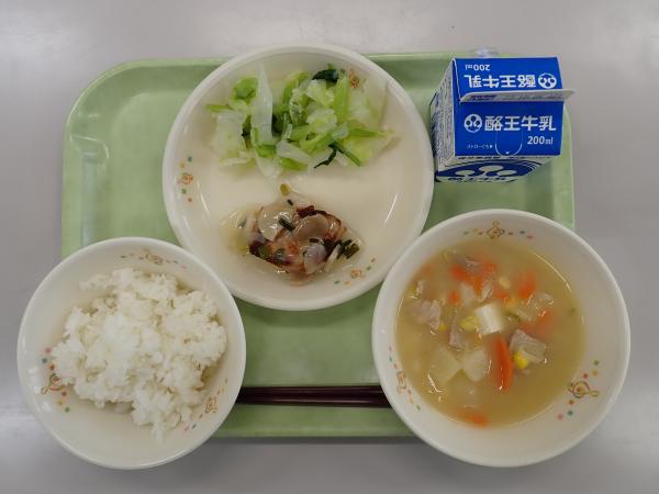 9月27日の給食