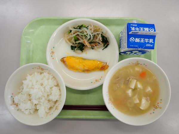 10月17日の給食