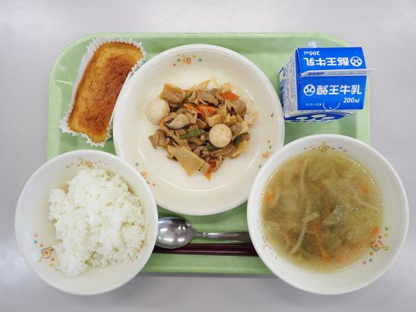 10月18日の給食