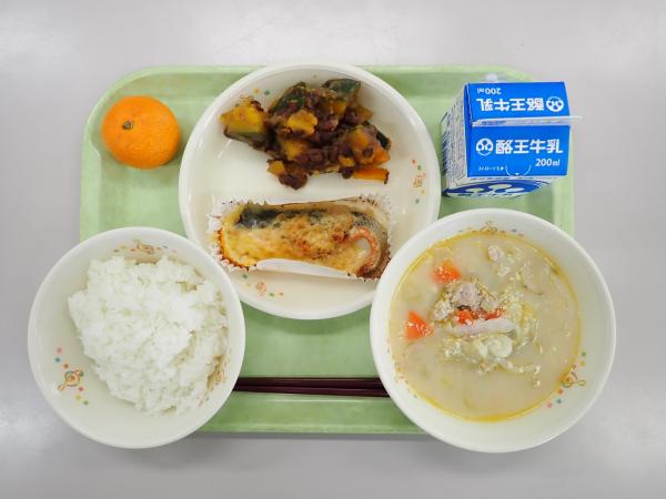 12月18日の給食