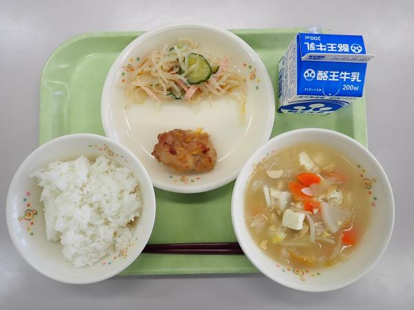 3月18日の給食