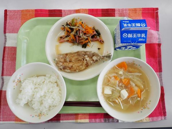 8月30日の給食