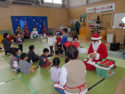 クリスマスイベントのようす